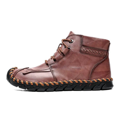 Leather shoes leather men casual shoes - bazona.com
