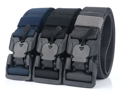 NEW Military Equipment Combat Tactical Belts for Men US Army Training Nylon Metal Buckle Waist Belt Outdoor Hunting Waistband BAZONA