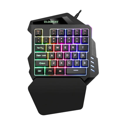 Mobile gaming computer keyboard - bazona.com