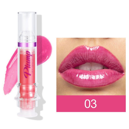 New Tube Lip Rich Lip Color Slightly Spicy Lip Honey Lip Glass Mirror Face Lip Mirror Liquid Lipstick BAZONA