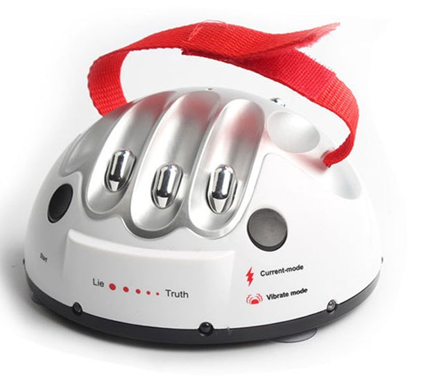 Mini Electric Shock Lie Detector Whole Person Tidy Board Game Game Party Machine Truth-speaking Big Adventure Decompression Toy BAZONA