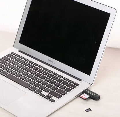 Smart Three-In-One Multi-Function Card Reader - bazona.com
