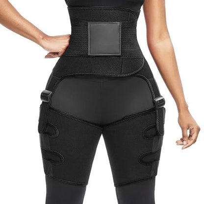 Sports Waist Belt Adjustable One-piece Girdle Leg Straps - bazona.com