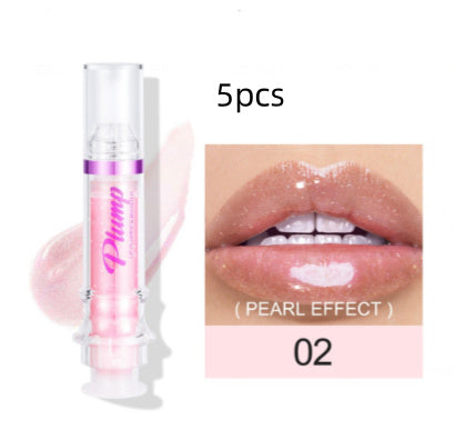 New Tube Lip Rich Lip Color Slightly Spicy Lip Honey Lip Glass Mirror Face Lip Mirror Liquid Lipstick BAZONA
