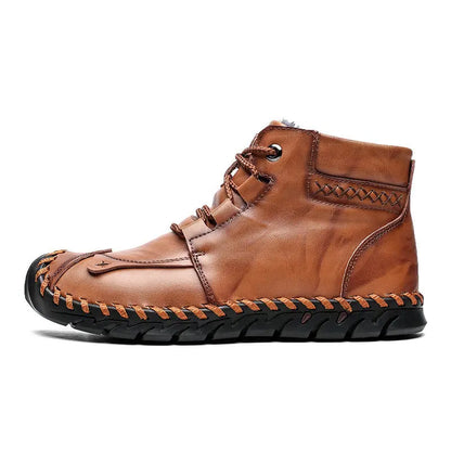 Leather shoes leather men casual shoes - bazona.com