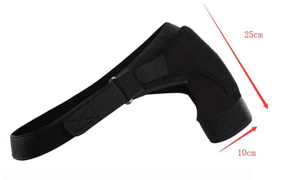 Neoprene Brace Dislocation Injury Arthritis Pain Shoulder Support - bazona.com