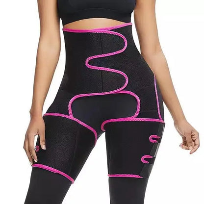 Sports Waist Belt Adjustable One-piece Girdle Leg Straps - bazona.com