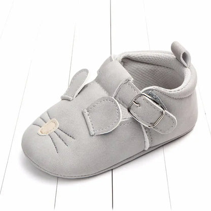 Spring and autumn cartoon animal baby shoes matte leather non-slip soft bottom baby shoes wholesale 0884 - bazona.com