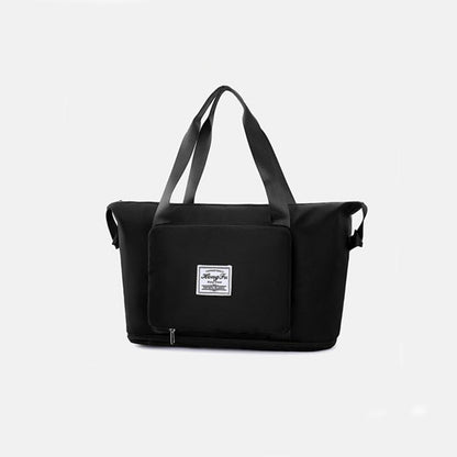 Foldable Storage Travel Bag Waterproof Large Capacity Gym Fitness Bag Weekender Overnight For Women BAZONA
