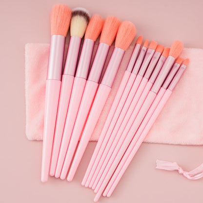 13Pcs Makeup Brush Set Make Up Concealer Brush Blush Powder Brush Eye Shadow Highlighter Foundation Brush Cosmetic Beauty Tools BAZONA
