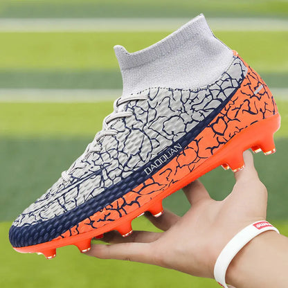 Soccer Men's High Top Youth Student Training Shoes - bazona.com