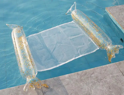 New Water Lounge Chair Inflatable Hammock Summer Inflatable Floating Row - bazona.com