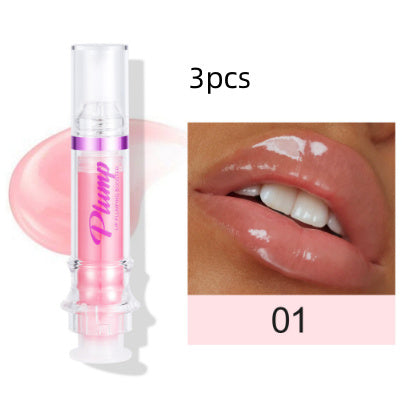 New Tube Lip Rich Lip Color Slightly Spicy Lip Honey Lip Glass Mirror Face Lip Mirror Liquid Lipstick BAZONA