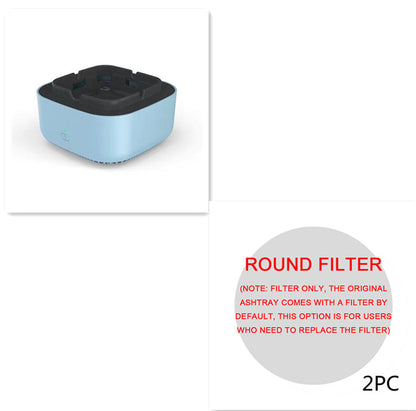 Smoke Removal Air Purification Ashtray Anion Purification Practical Automatic Purifier Ashtray Portable Gadgets For Car Ashtray BAZONA