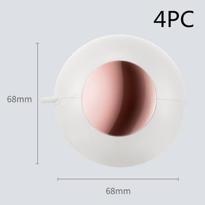 Lint Roller Hair Remover Ball Reusable Gel Lint Roller For Pet Hair Upgrading Reusable Lint Rollers Washable Sticky Roller Ball BAZONA