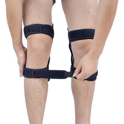 High Quality Knee Brace Patella Booster Spring Knee Brace Support For Mountaineering Squat Sports Knee Booster - bazona.com