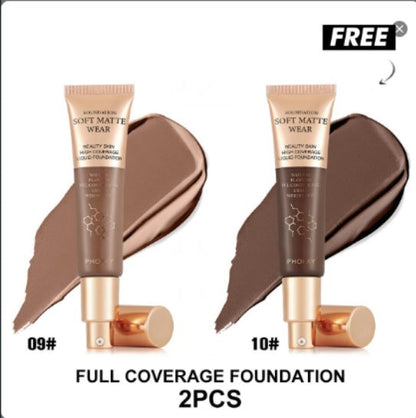 PHOFAY Full Coverage Foundation BAZONA