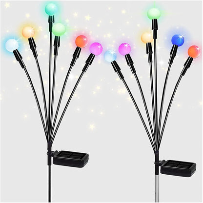 Simulation Firefly Solar Light Outdoor Garden Decoration Lawn Landscape Lamp Xmas Decor Solar LED Lights Outdoor Garden Lights - bazona.com