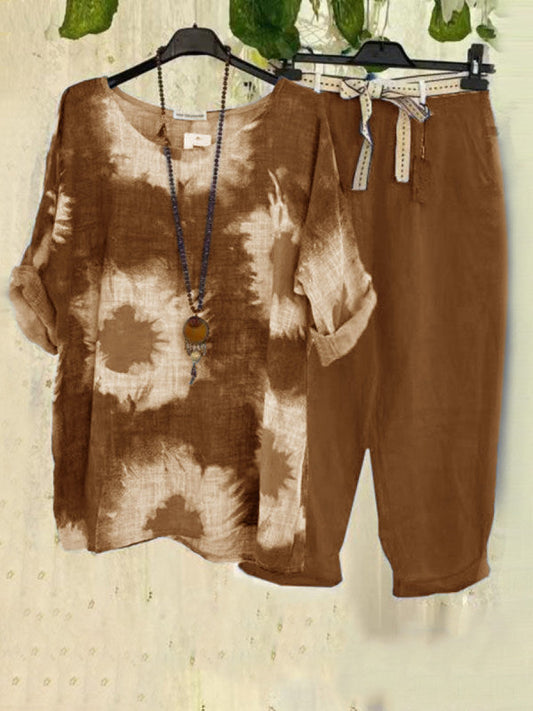 Women's Fashion Casual Set Two-piece Suit BAZONA