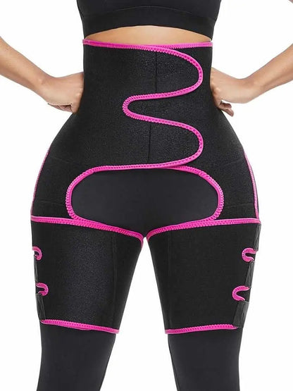 Sports Waist Belt Adjustable One-piece Girdle Leg Straps - bazona.com