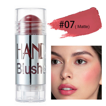 Cheek Blusher Shimmer Blush Stick Face Makeup Highlighter Bronzer Contour Cream Long-lasting Facial Make Up Cosmetics BAZONA