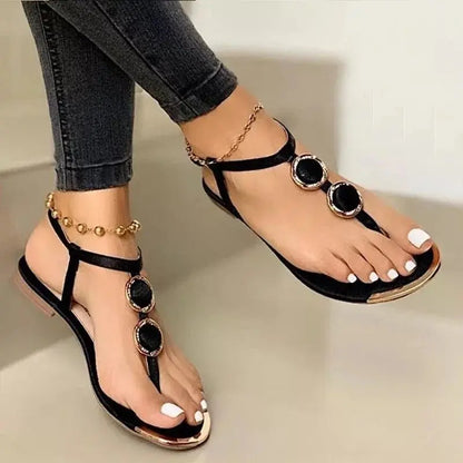 Women's Flat Sandals Summer Beach Shoes - bazona.com