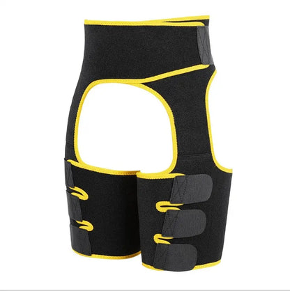 Sports Waist Belt Adjustable One-piece Girdle Leg Straps - bazona.com