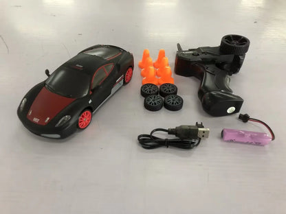 2.4G Drift Rc Car 4WD RC Drift Car Toy Remote Control GTR Model AE86 Vehicle Car RC Racing Car Toy For Children Christmas Gifts - bazona.com