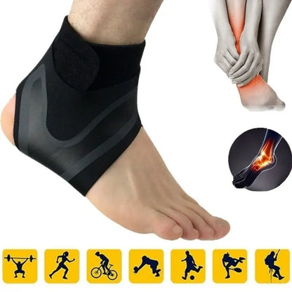 Ankle Support Brace Safety Running Basketball Sports Ankle Sleeves - bazona.com