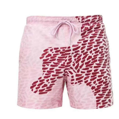 Magical Change Color Beach Shorts Summer Men Swimming Trunks Swimwear Swimsuit Quick Dry bathing shorts Beach Pant - bazona.com