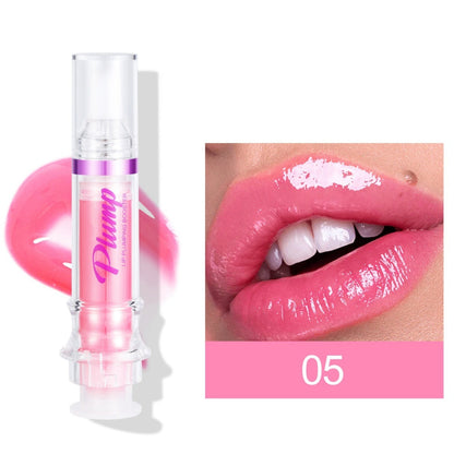 New Tube Lip Rich Lip Color Slightly Spicy Lip Honey Lip Glass Mirror Face Lip Mirror Liquid Lipstick BAZONA