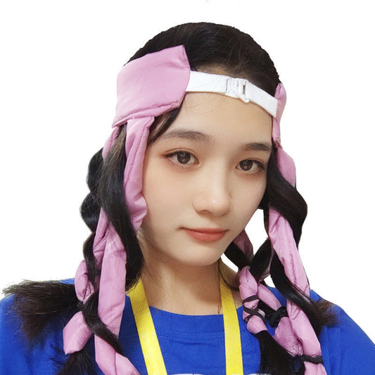 Curlers Curling Rod Ribbon Headband Silk Hair Rollers DIY Hairstyle Tools For Women BAZONA