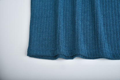 Women's Knit Sweater with Lapel Collar - Women's Knit Pullover Sweater BAZONA