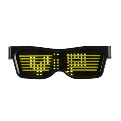 Multicolor Party LED Glasses Dynamic Flashing LED Glasses BAZONA
