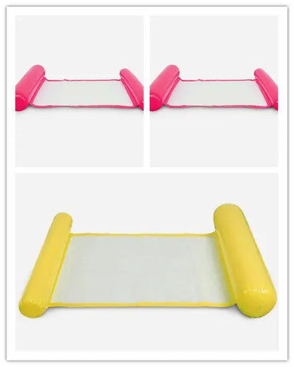 New Water Lounge Chair Inflatable Hammock Summer Inflatable Floating Row - bazona.com