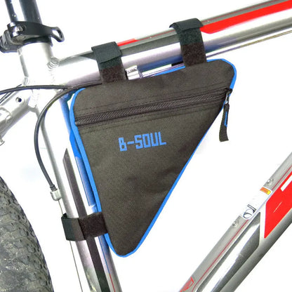 Saddle bag riding bicycle mountain bike bag triangle tool kit upper tube beam bag bicycle equipment accessories - bazona.com