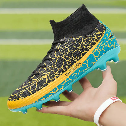 Soccer Men's High Top Youth Student Training Shoes - bazona.com