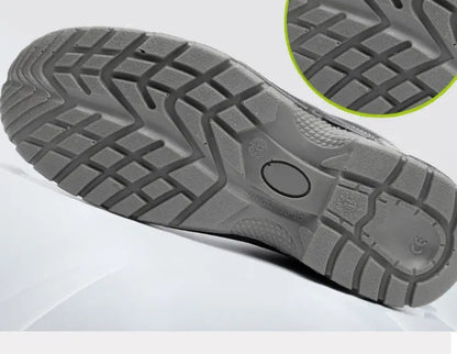 Safety Shoes Heavy Duty Sneakers Toe Cap Steel Protection Boots For Men - bazona.com