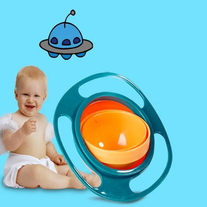 360 Rotate Universal Spill-proof Bowl Dishes - bazona.com