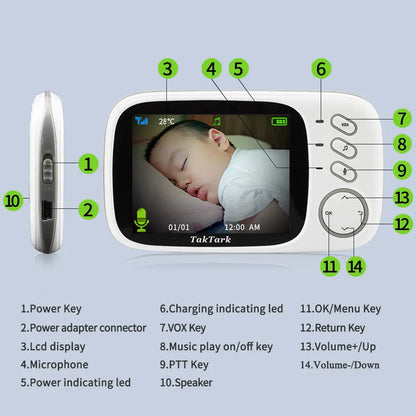 3.2 Inch Digital Baby Care Device - bazona.com