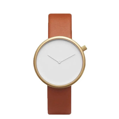 Simple men and women unisex watches - bazona.com