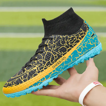 Soccer Men's High Top Youth Student Training Shoes - bazona.com