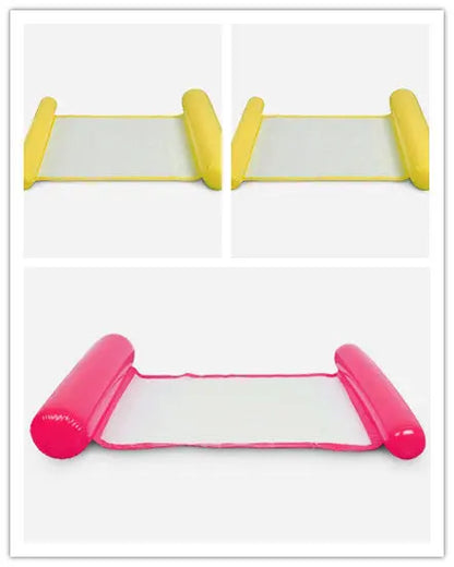 New Water Lounge Chair Inflatable Hammock Summer Inflatable Floating Row - bazona.com