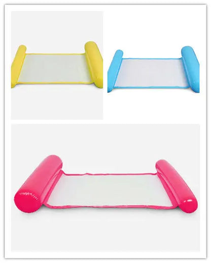 New Water Lounge Chair Inflatable Hammock Summer Inflatable Floating Row - bazona.com