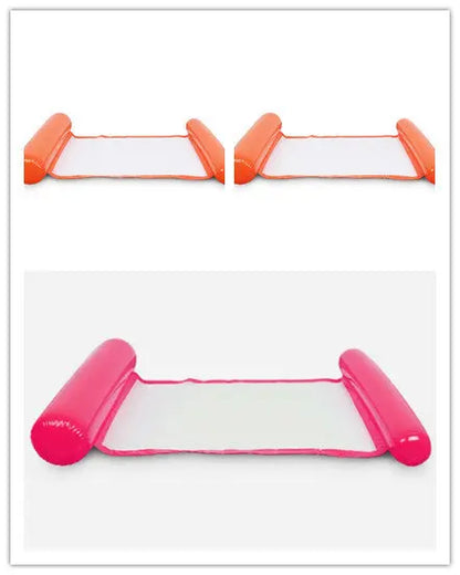 New Water Lounge Chair Inflatable Hammock Summer Inflatable Floating Row - bazona.com
