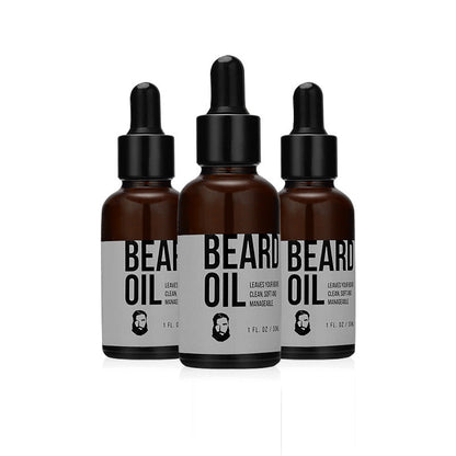 Men face care to improve the rash, nourish and bright beard. BAZONA