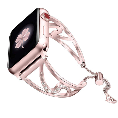 S-shaped metal stainless steel watch strap BAZONA