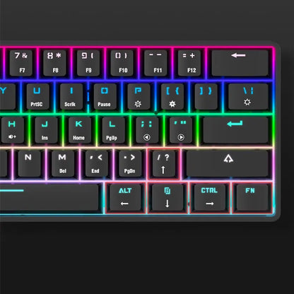 Wireless Bluetooth Keyboard Colorful PBT Keycaps Mechanical Keyboard - bazona.com