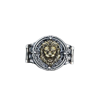 Sterling Silver Ring  Retro Fashion Boys BAZONA