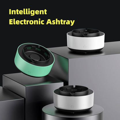 Smoke Removal Air Purification Ashtray Anion Purification Practical Automatic Purifier Ashtray Portable Gadgets For Car Ashtray BAZONA